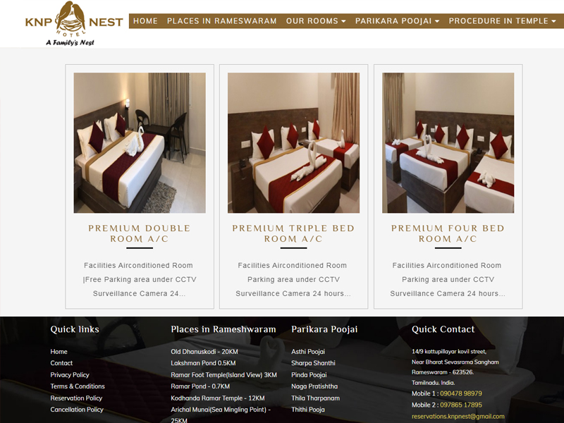 KNP Nest - Rameswaram Hotel