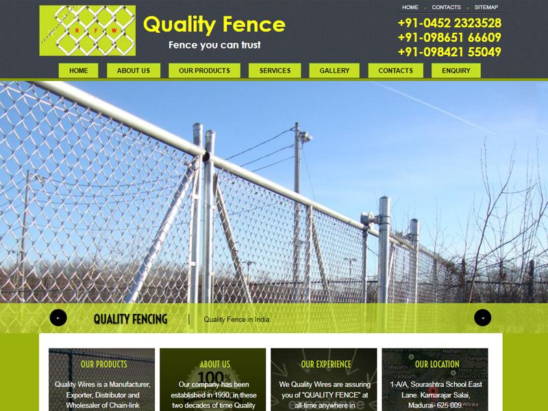 Gomathi Wires - Quality Fence
